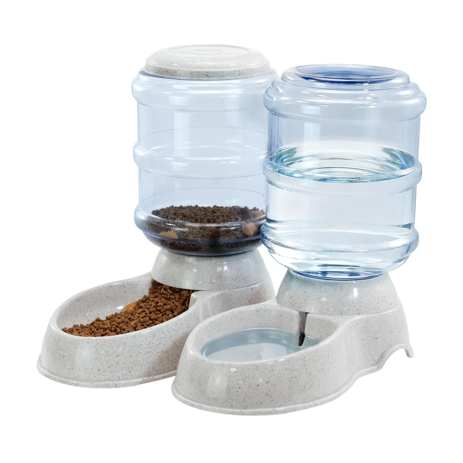 3.5L Pet Feeder and Waterer Set