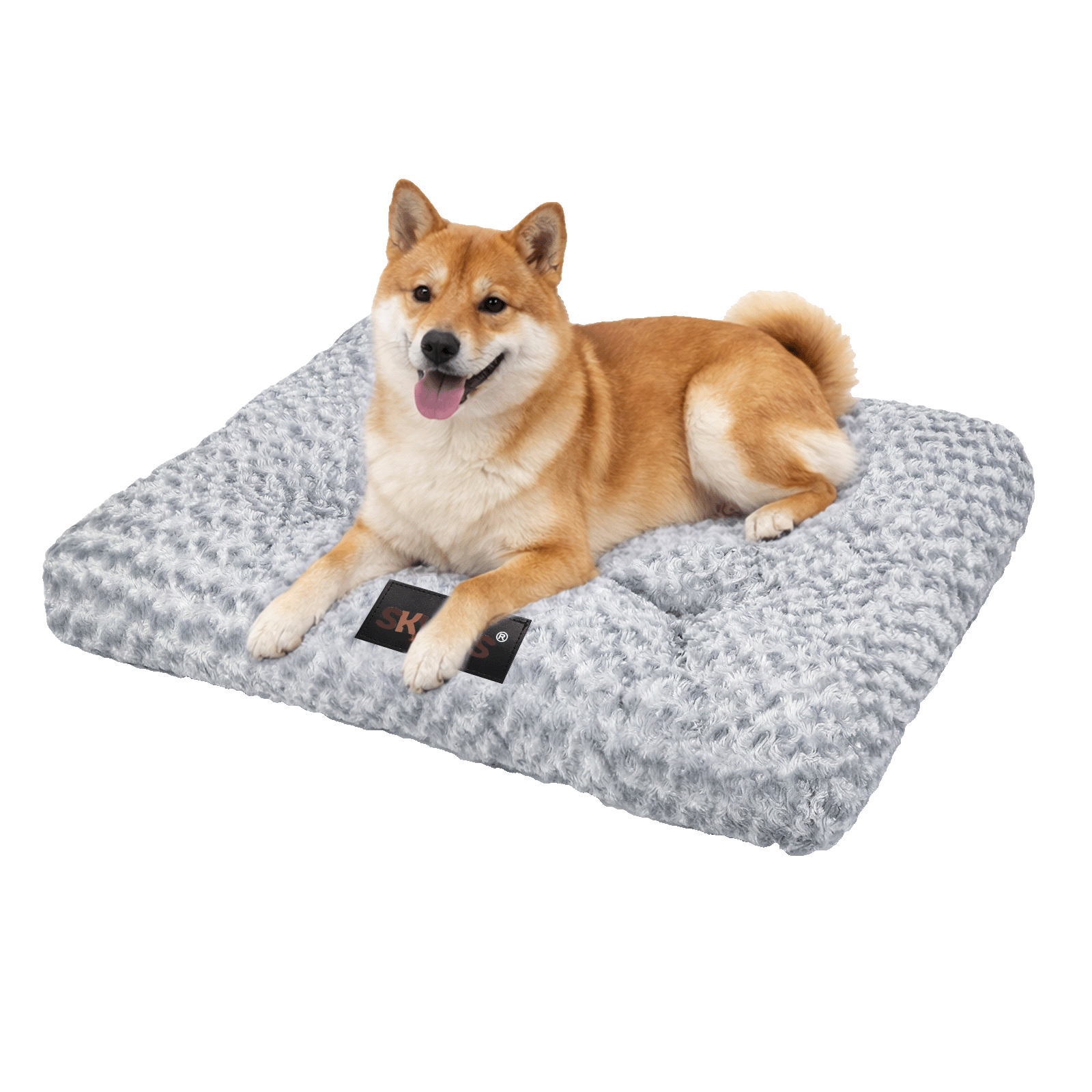 Large Plush Dog Bed Soft