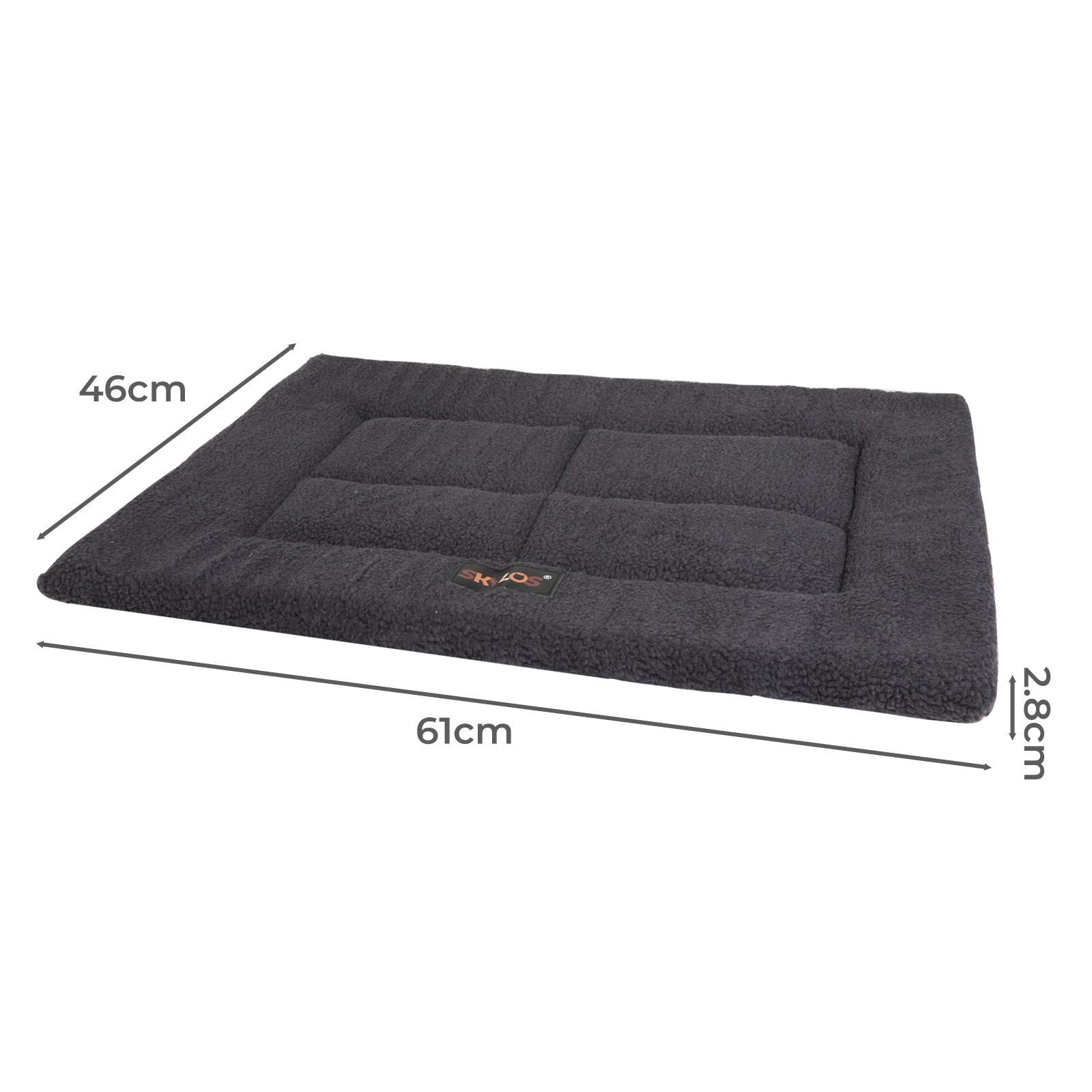 Medium Dog Bed Mattress Soft Plush Cat Bed