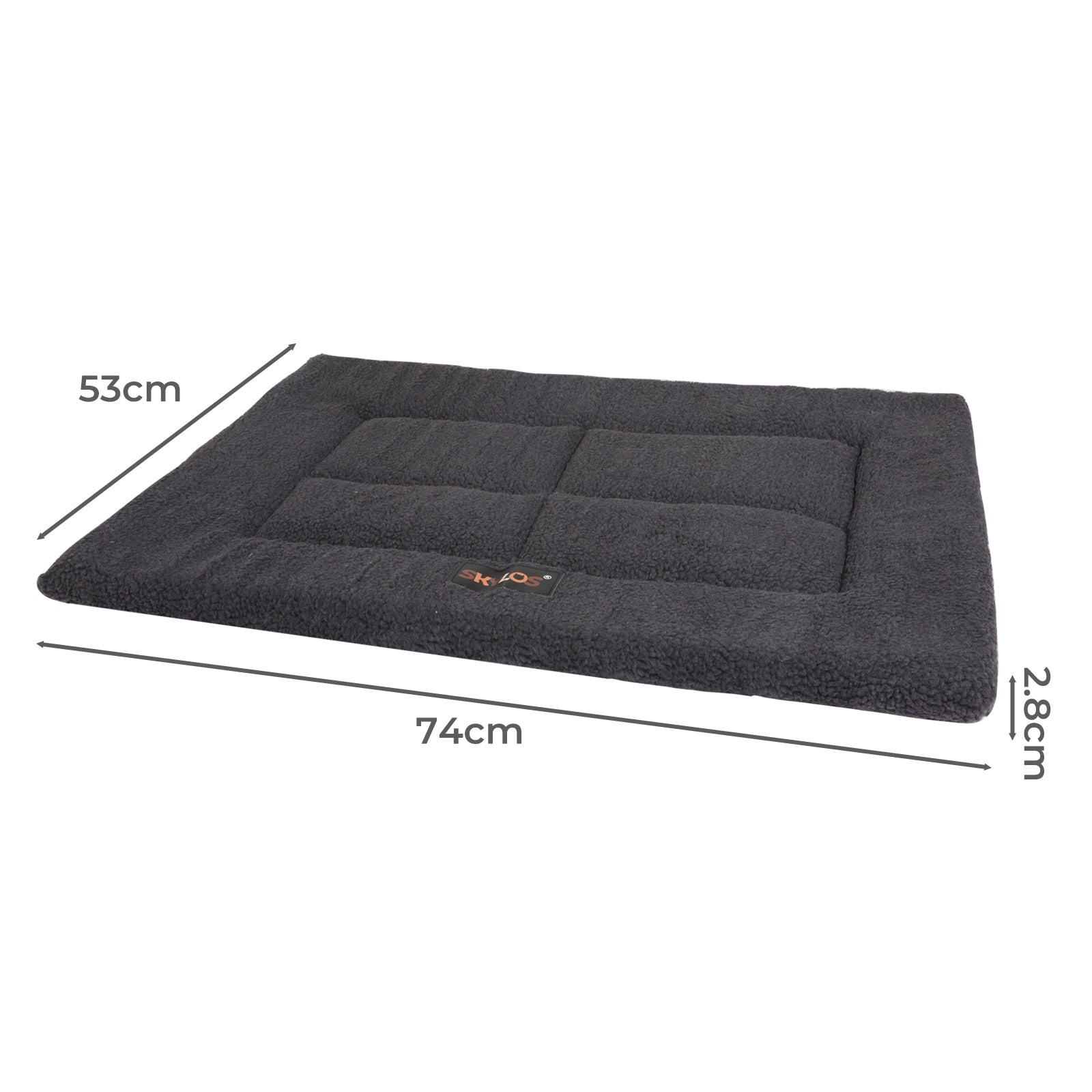 Large Dog Bed Mattress Soft Plush Cat Bed