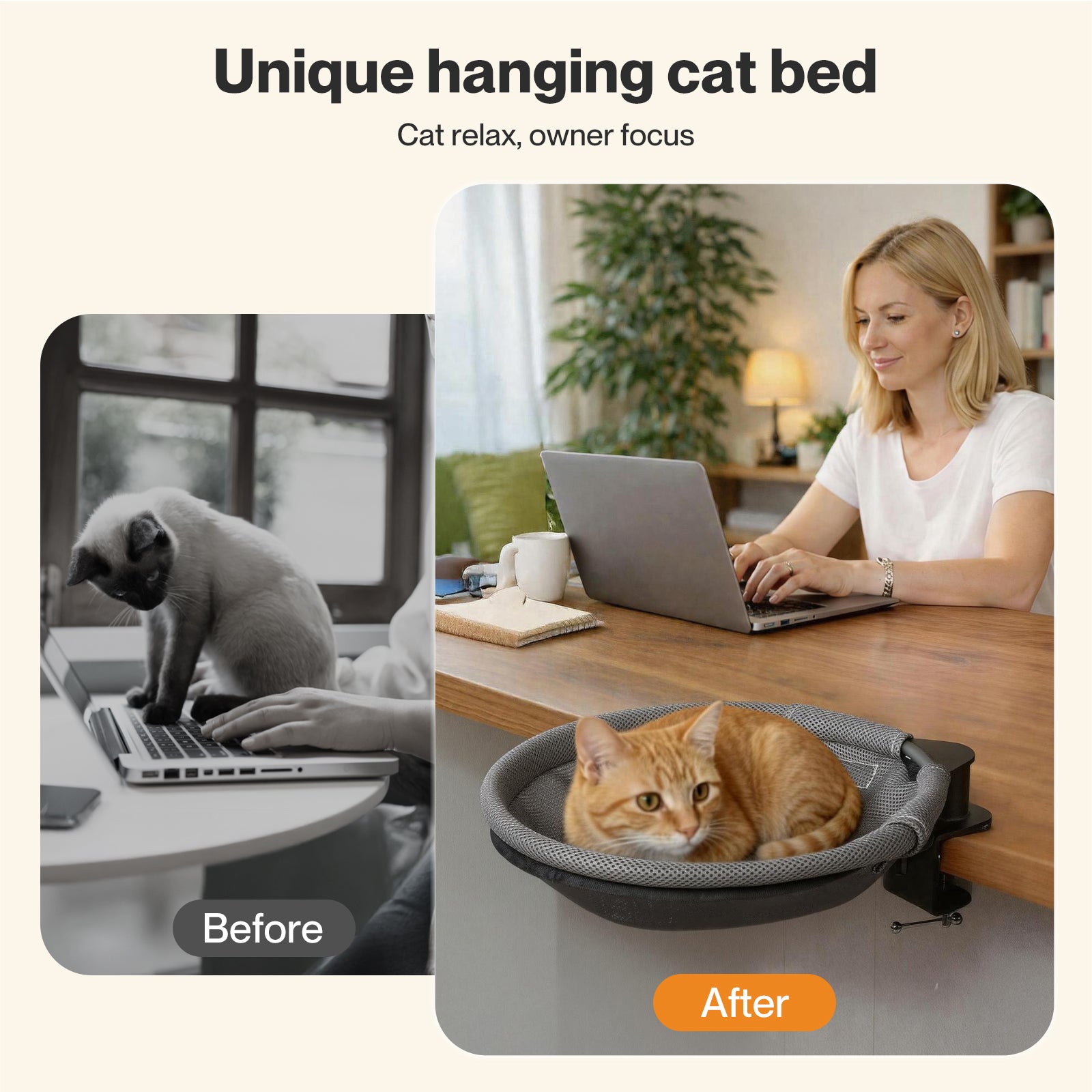 Cat Bed for Desk