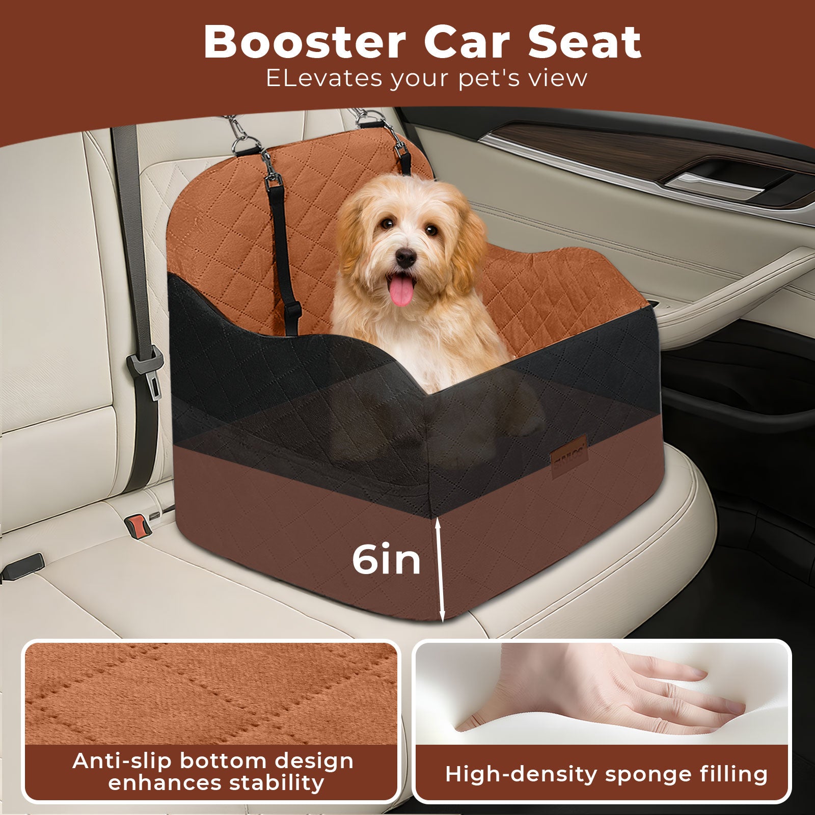 Dog Booster Car Seat