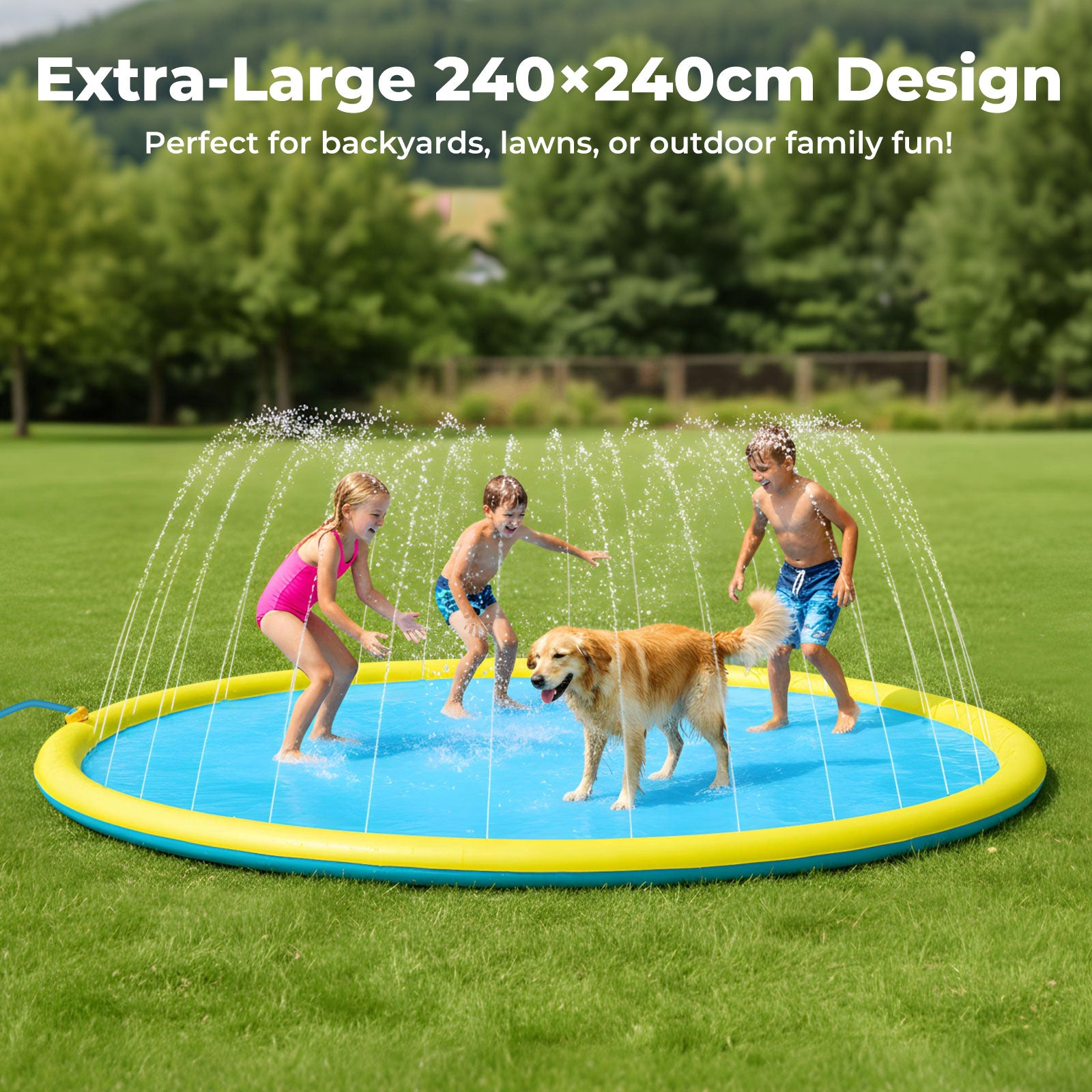 Splash Pad Inflatable Pool