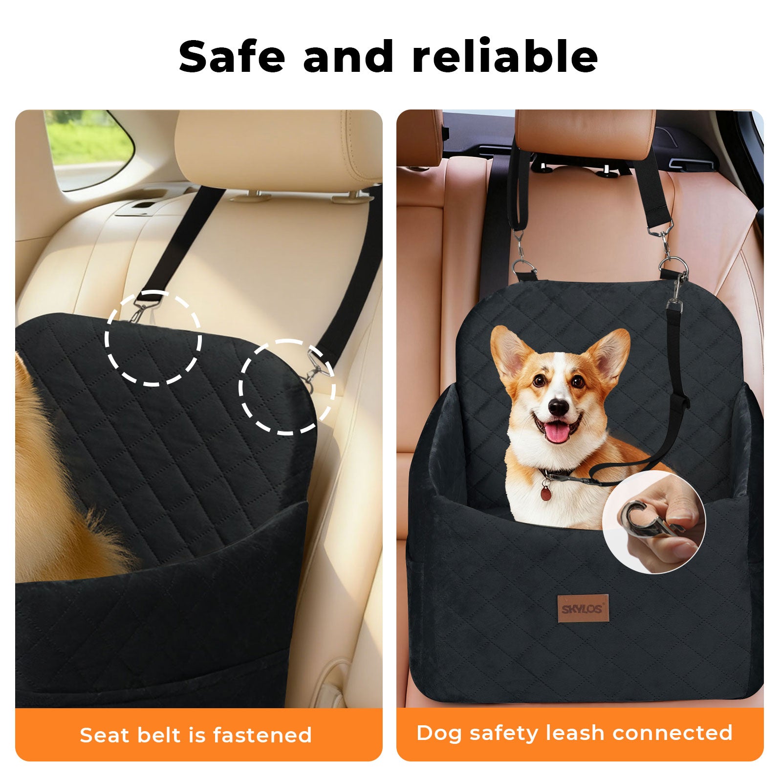 Pet Booster Dog Car Seat