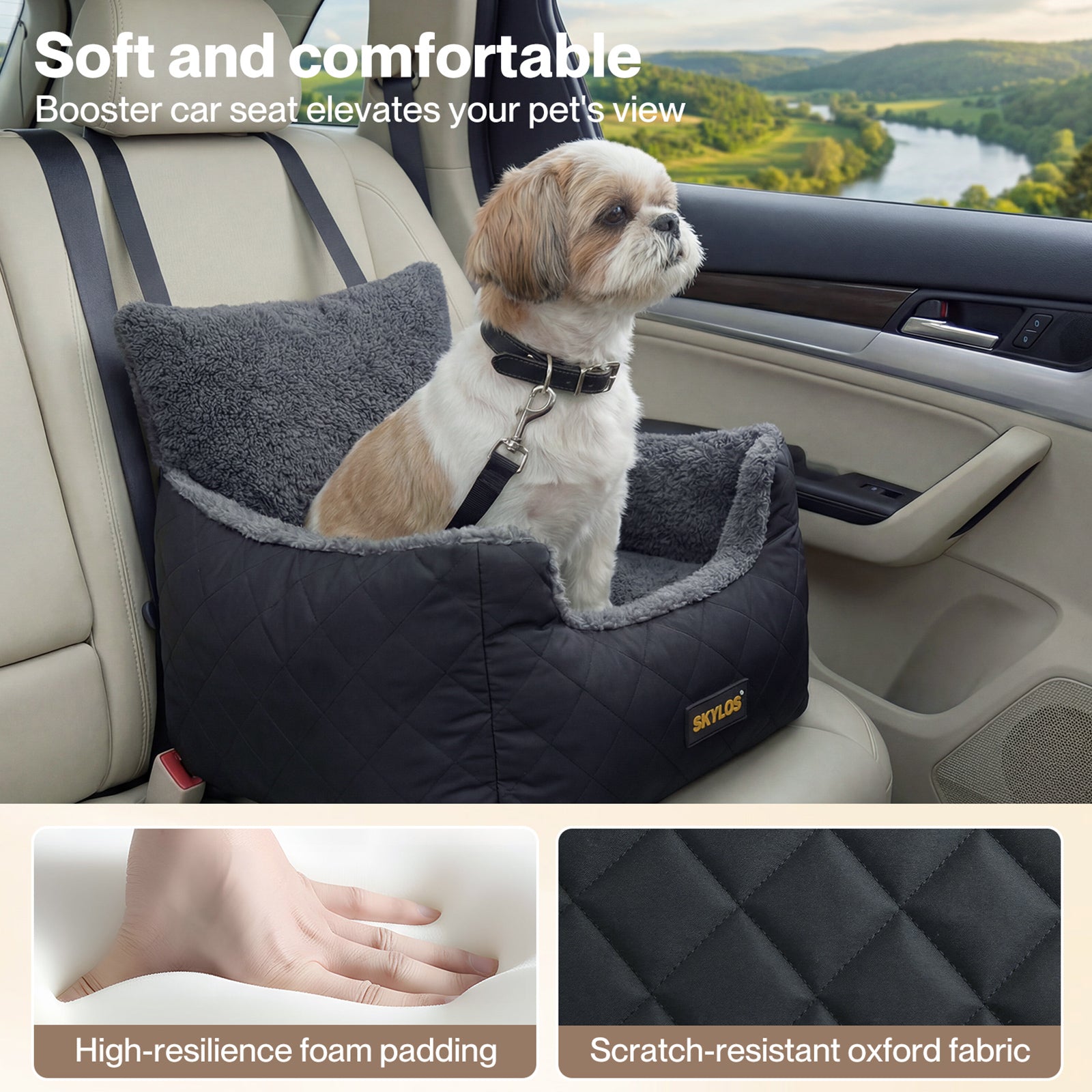 Dog Car Seat Travel Bed
