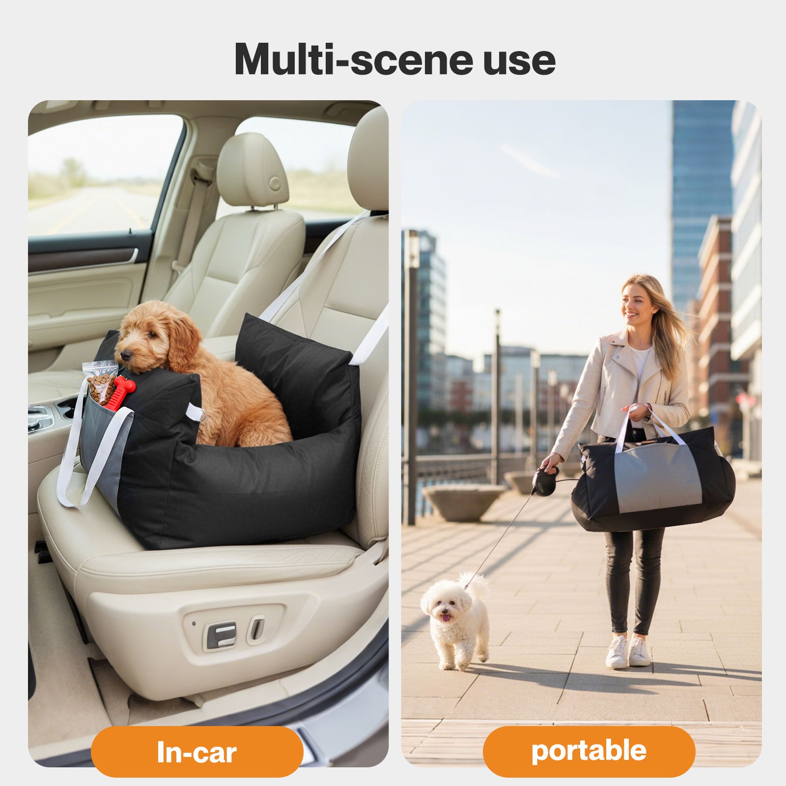 Dog Car Seat Travel Bed