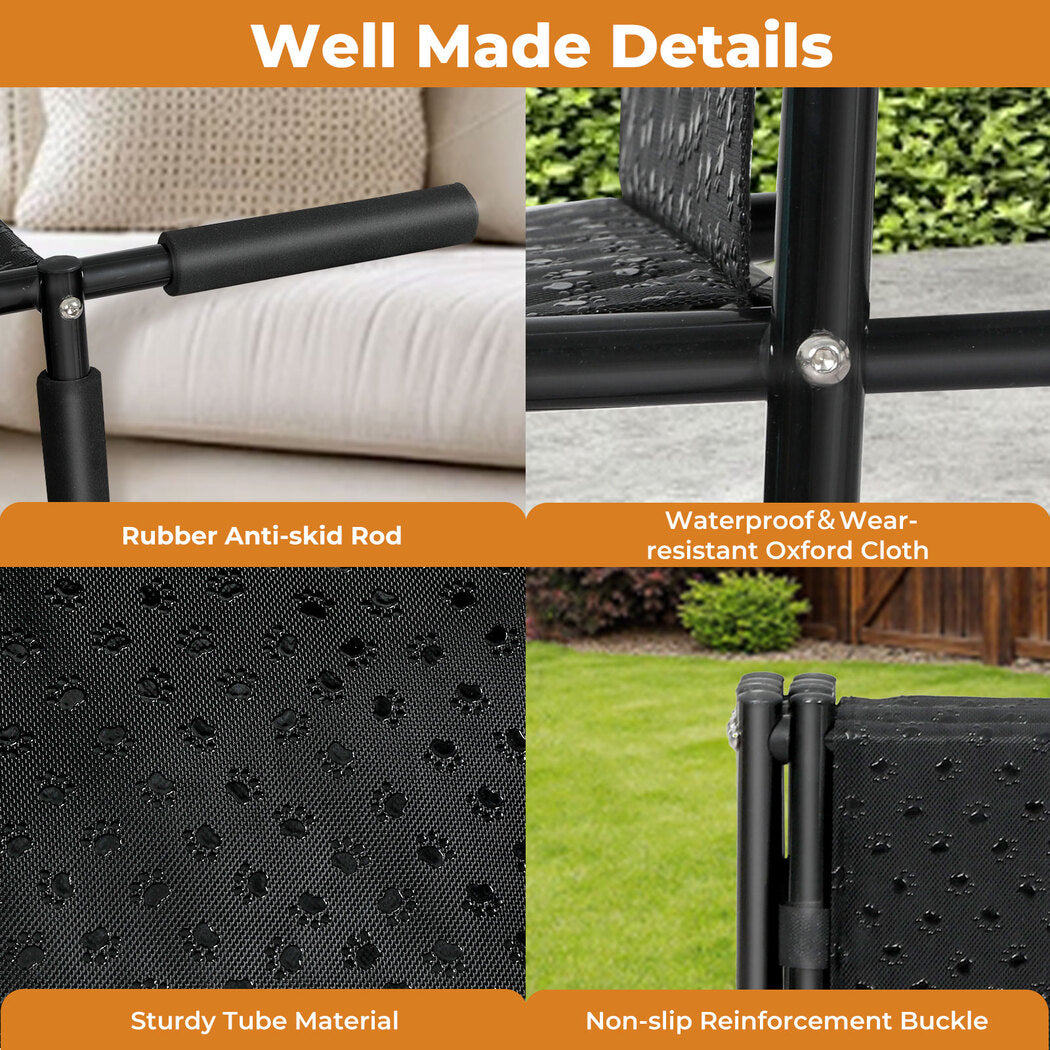 Pet Stairs Dog Ramp 4 Soft Steps