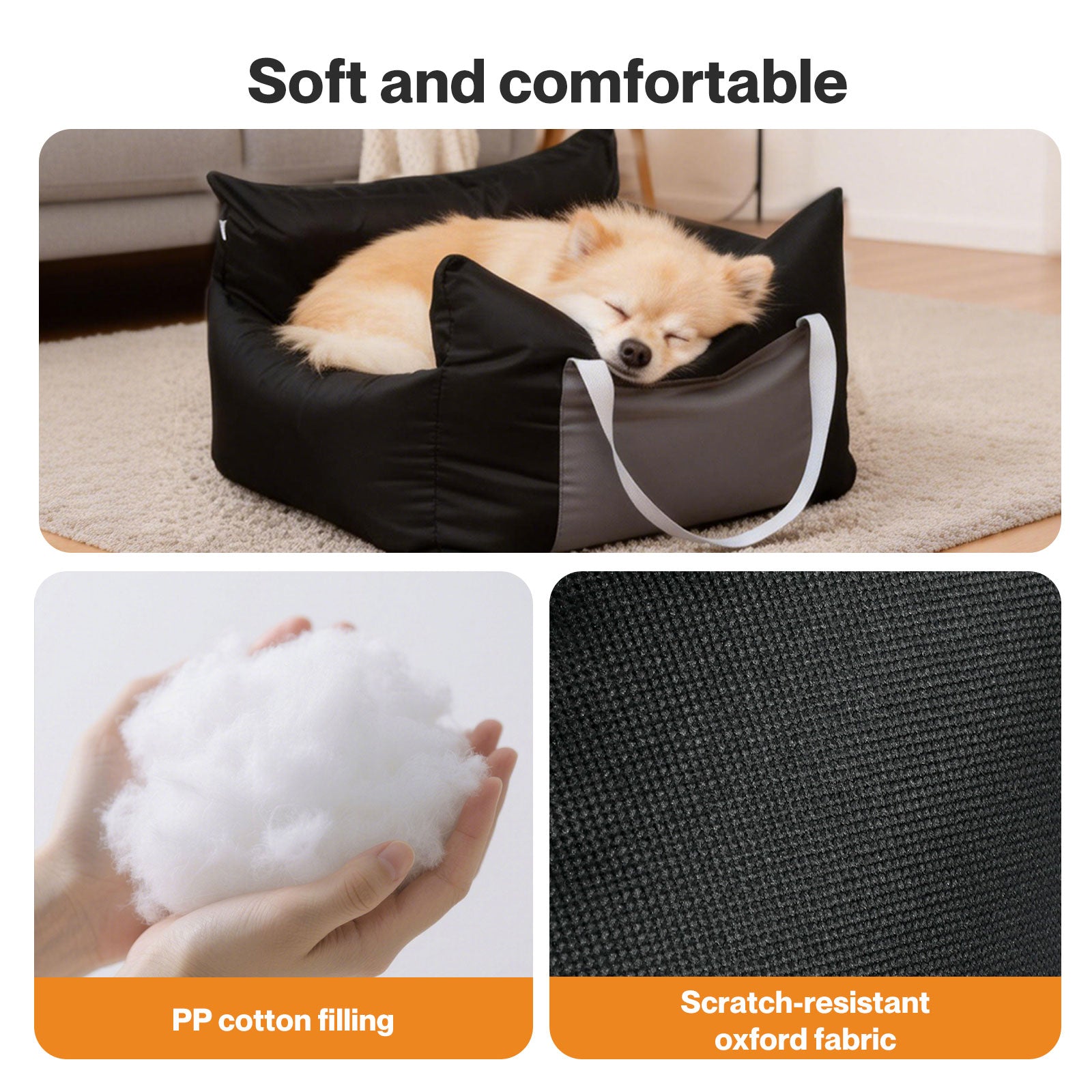 Dog Car Seat Travel Bed