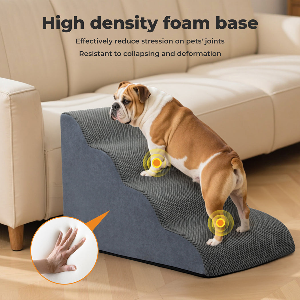 4 Step Pet Stairs Dog Ramp