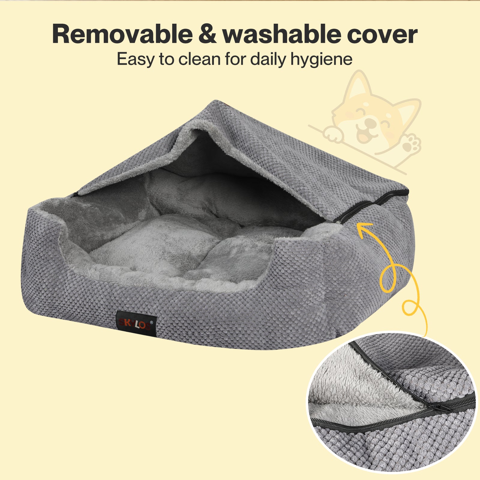 Medium Dog Bed Cat Cave Bed