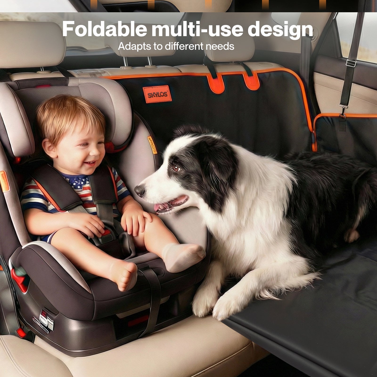 Dog Car Seat Cover Convertible