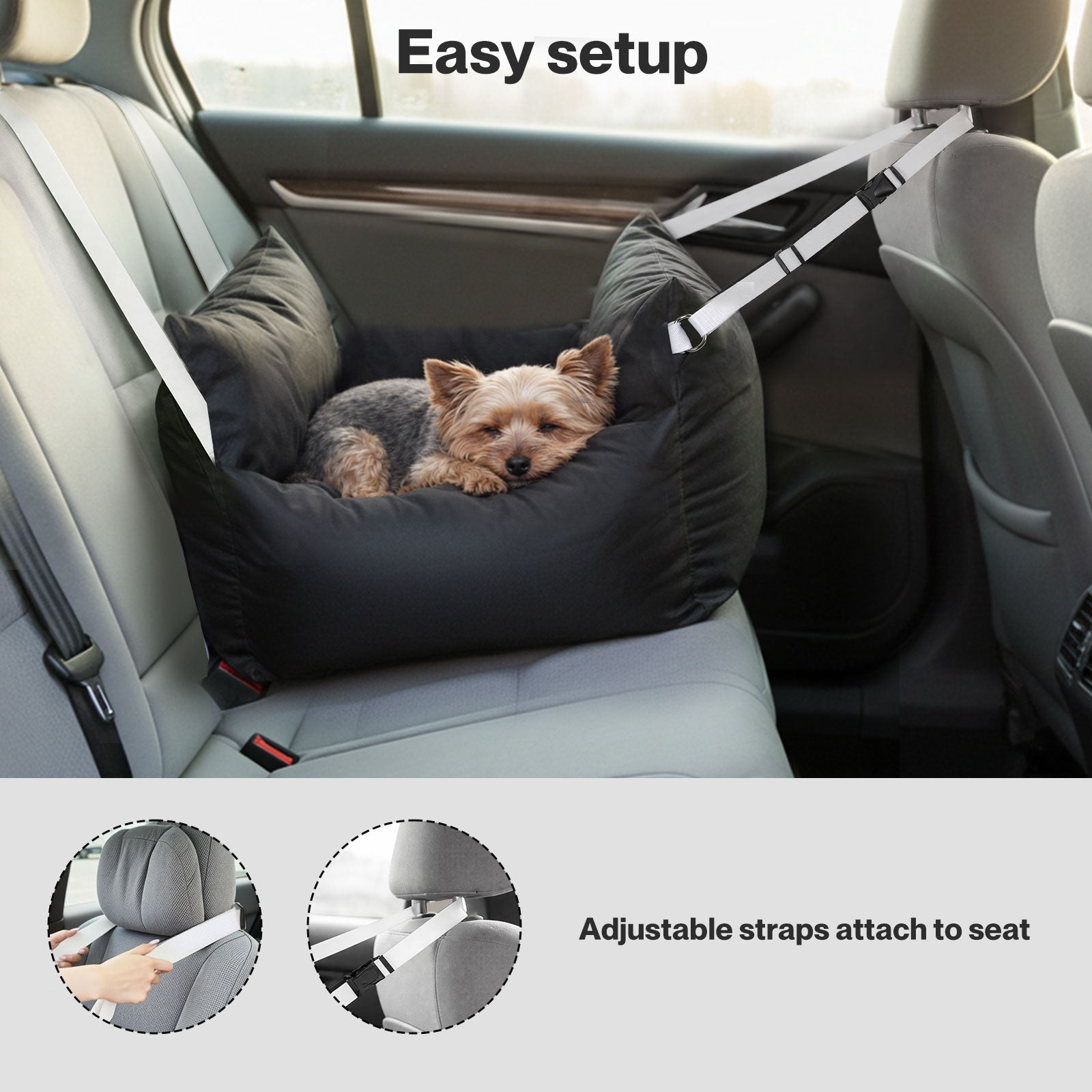 Dog Car Seat Travel Bed