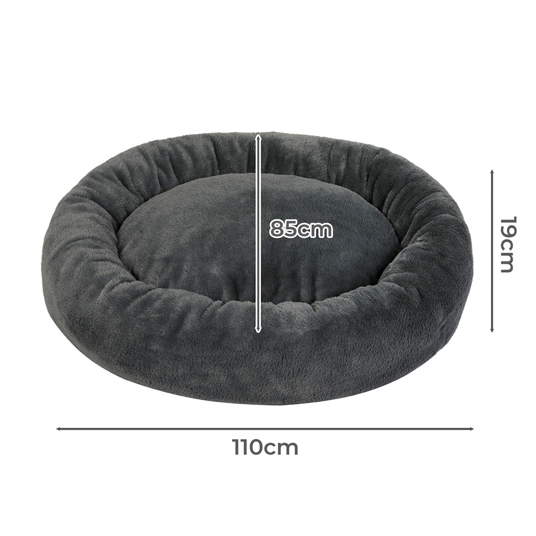 XL Dog Bed Donut Cushion Calming