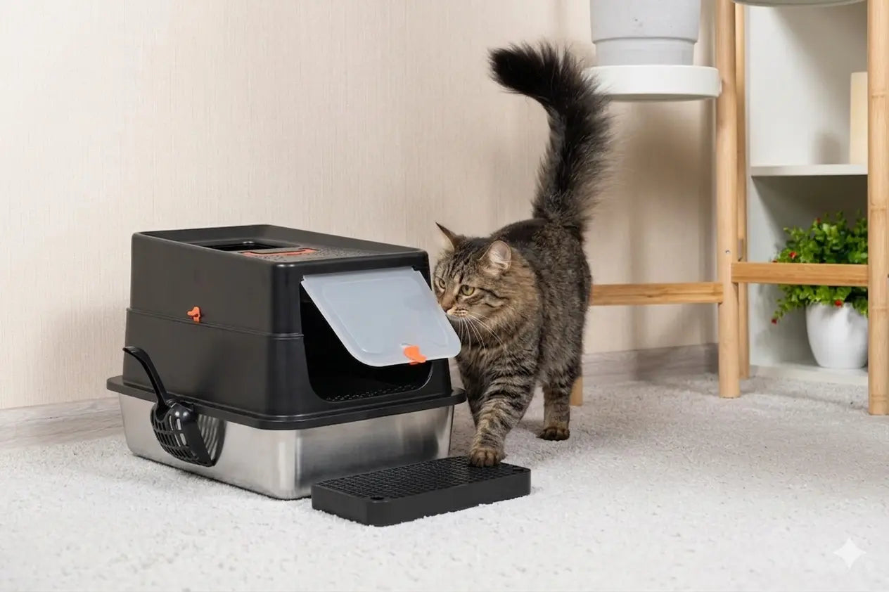 How to Choose the Right Cat Litter Box for Your UK Home (Flats & Houses Guide)