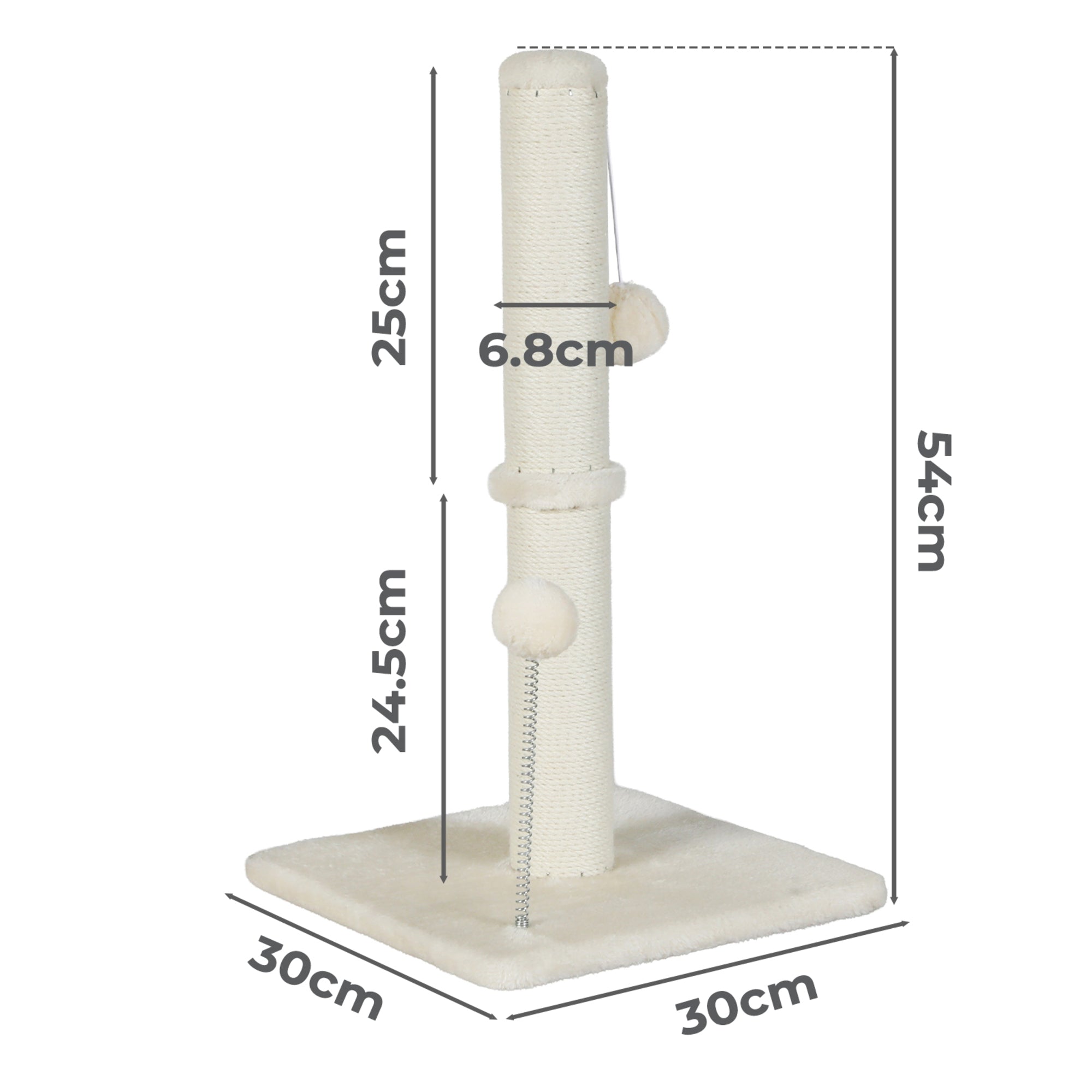 Cat Scratching Post 54cm