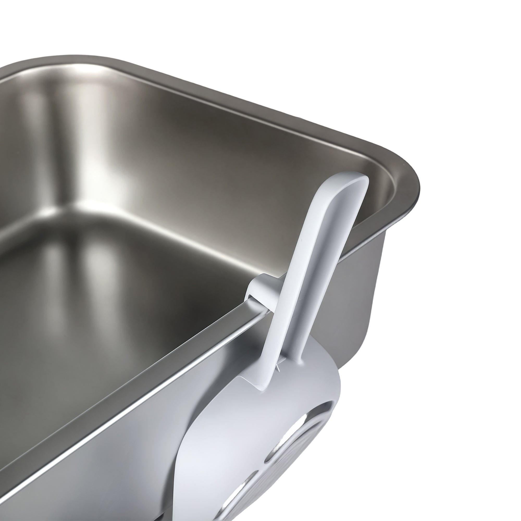 Cat Litter Box Stainless Steel Toilet Tray