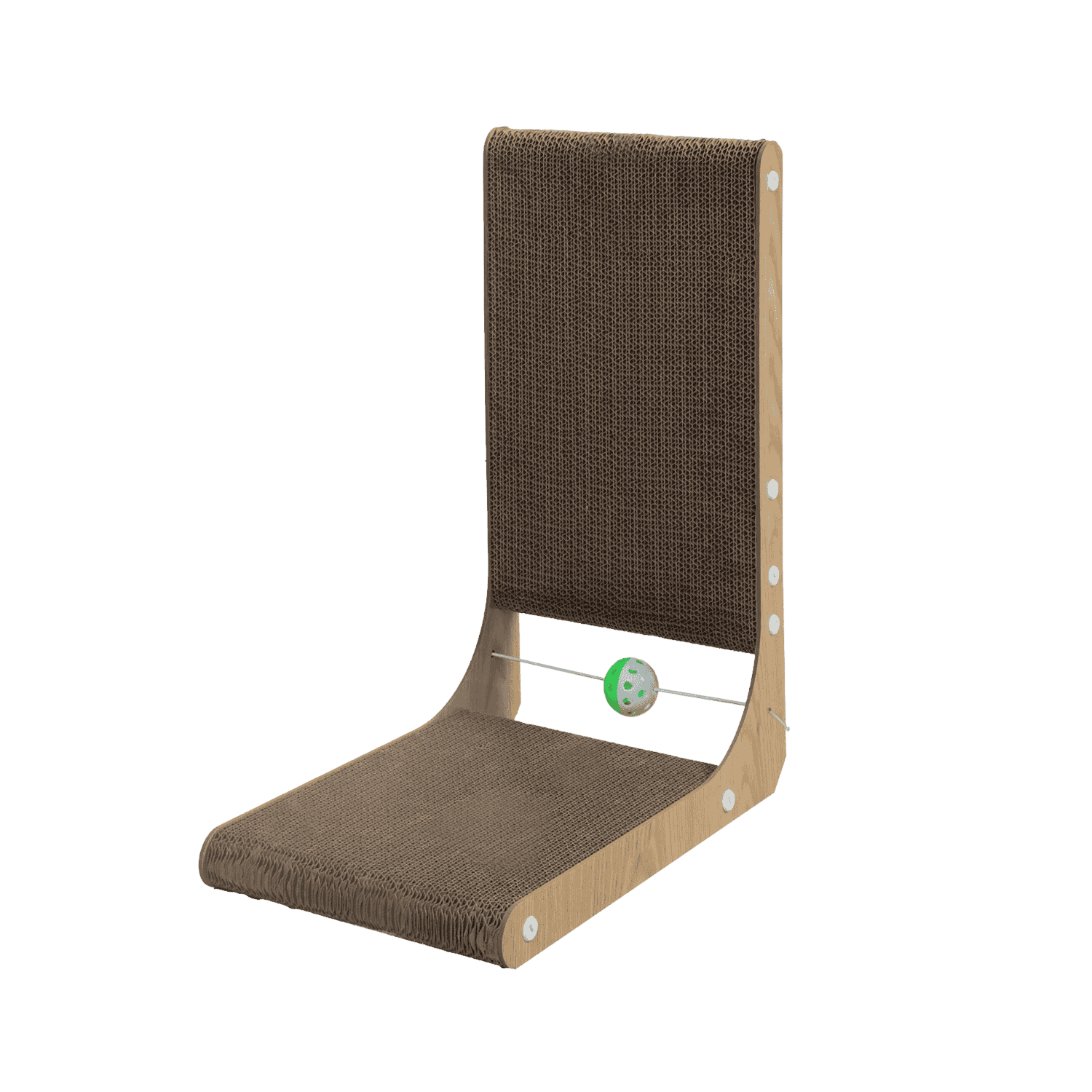 48cm High L Shaped Cat Scratching Board