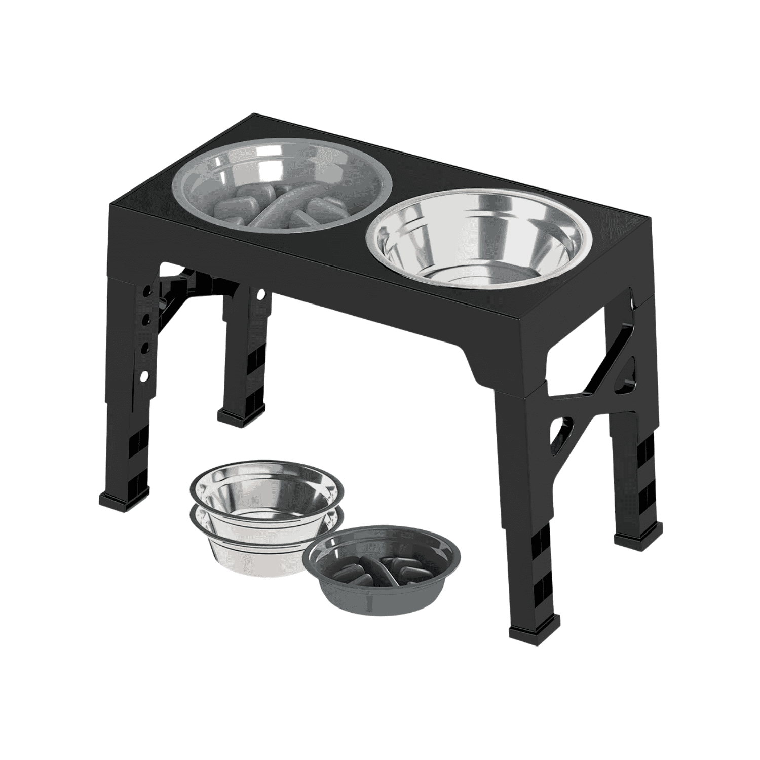Dog Raised Feeding Bowls