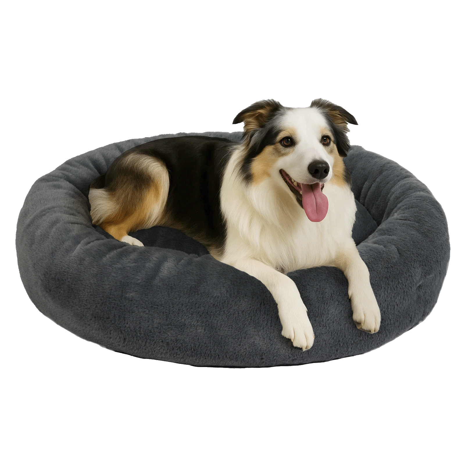 XL Dog Bed Donut Cushion Calming