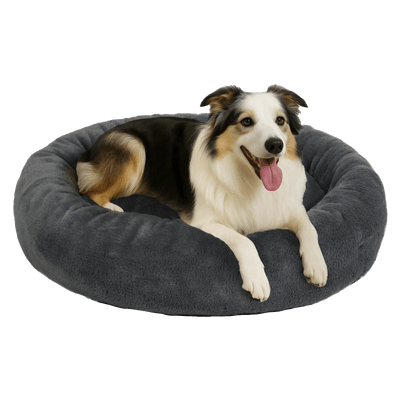 XL Dog Bed Donut Cushion Calming