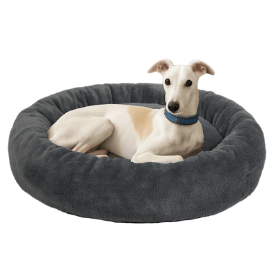 Large Dog Bed Donut Cushion Calming