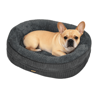 Medium Orthopedic Plush Dog Bed Soft