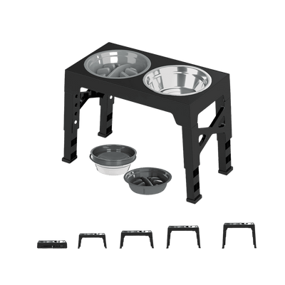 Pet Feeder Raised Dog Food Water Feeding Bowl