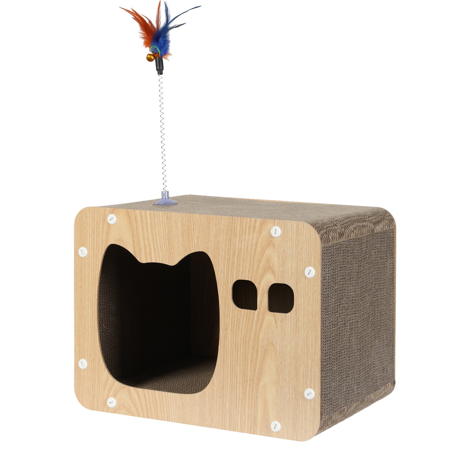 Cat Cardboard House