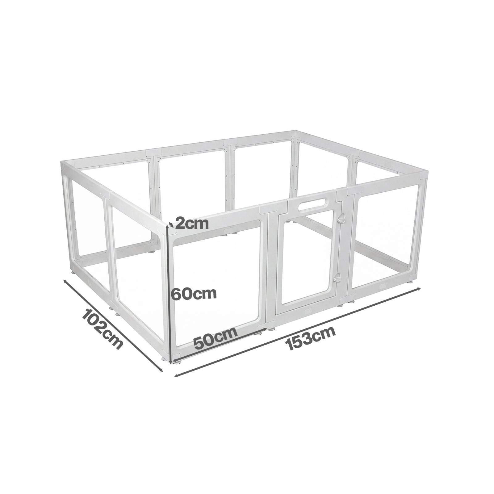 Transparent Dog Playpen