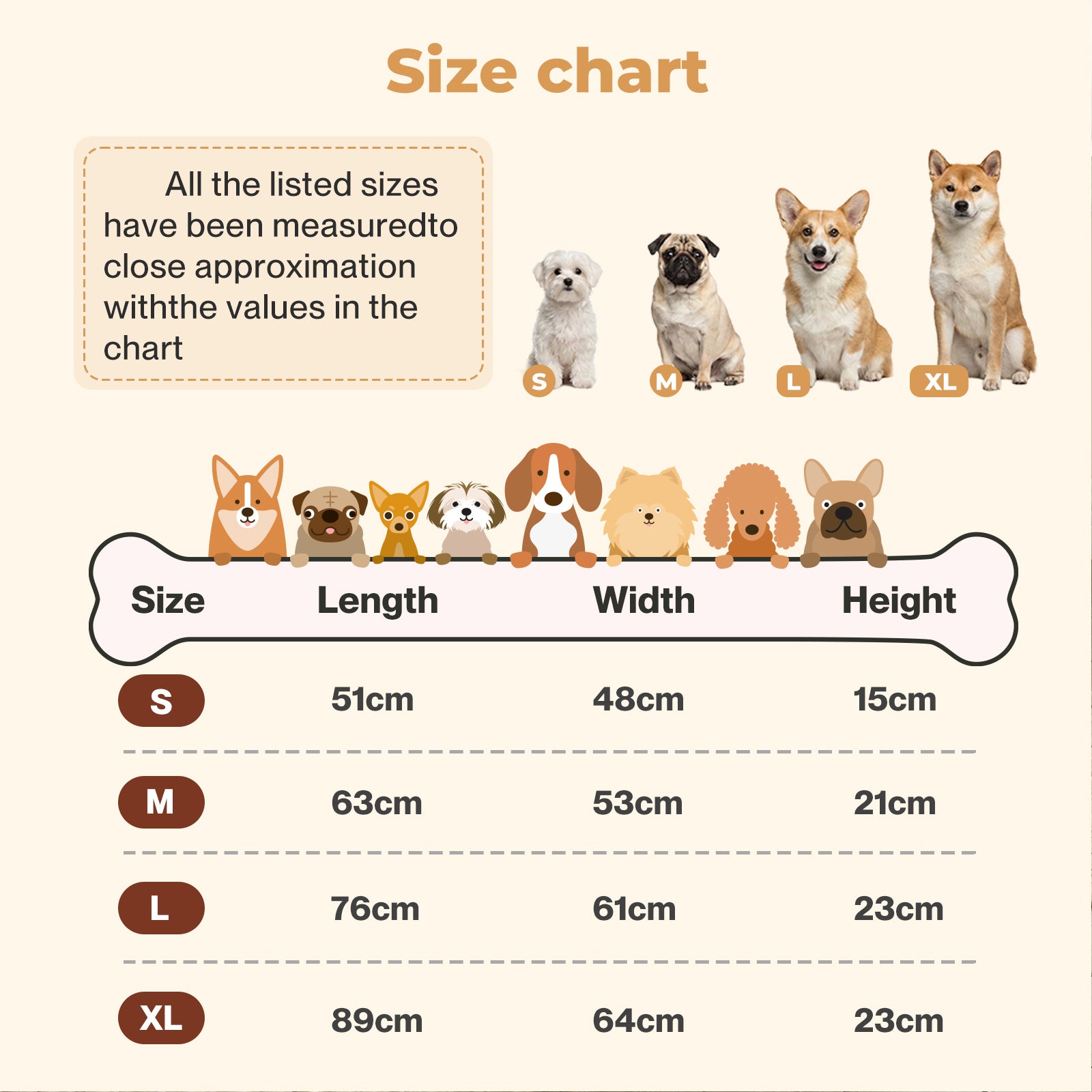 XL Dog Bed Cat Cave Bed