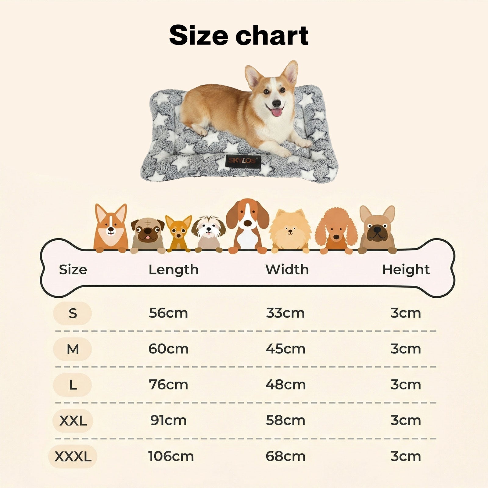 2XL Dog Bed Arctic Fleece Soft