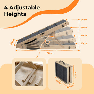 Dog Pet Ramp Foldable Stairs