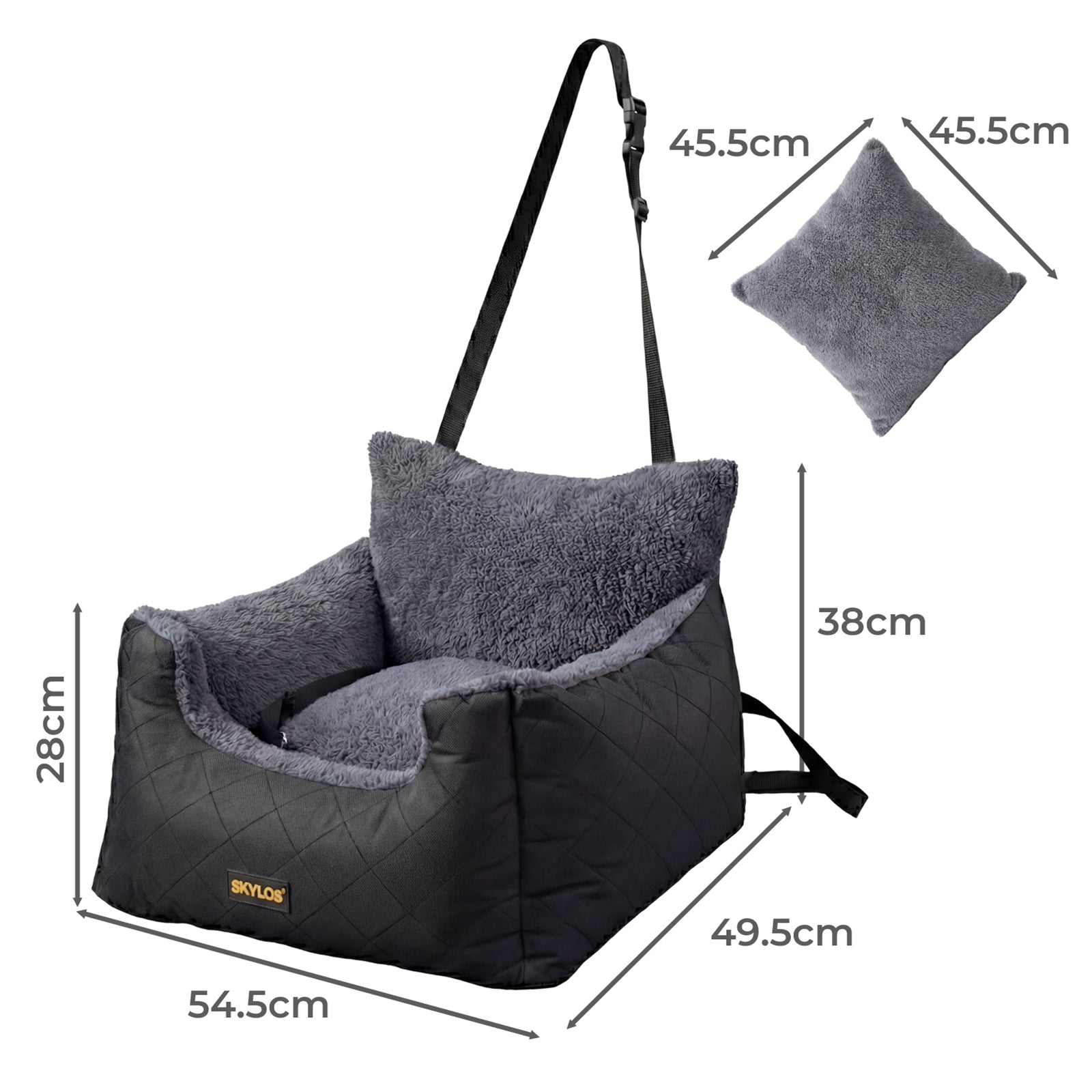 Dog Car Seat Travel Bed