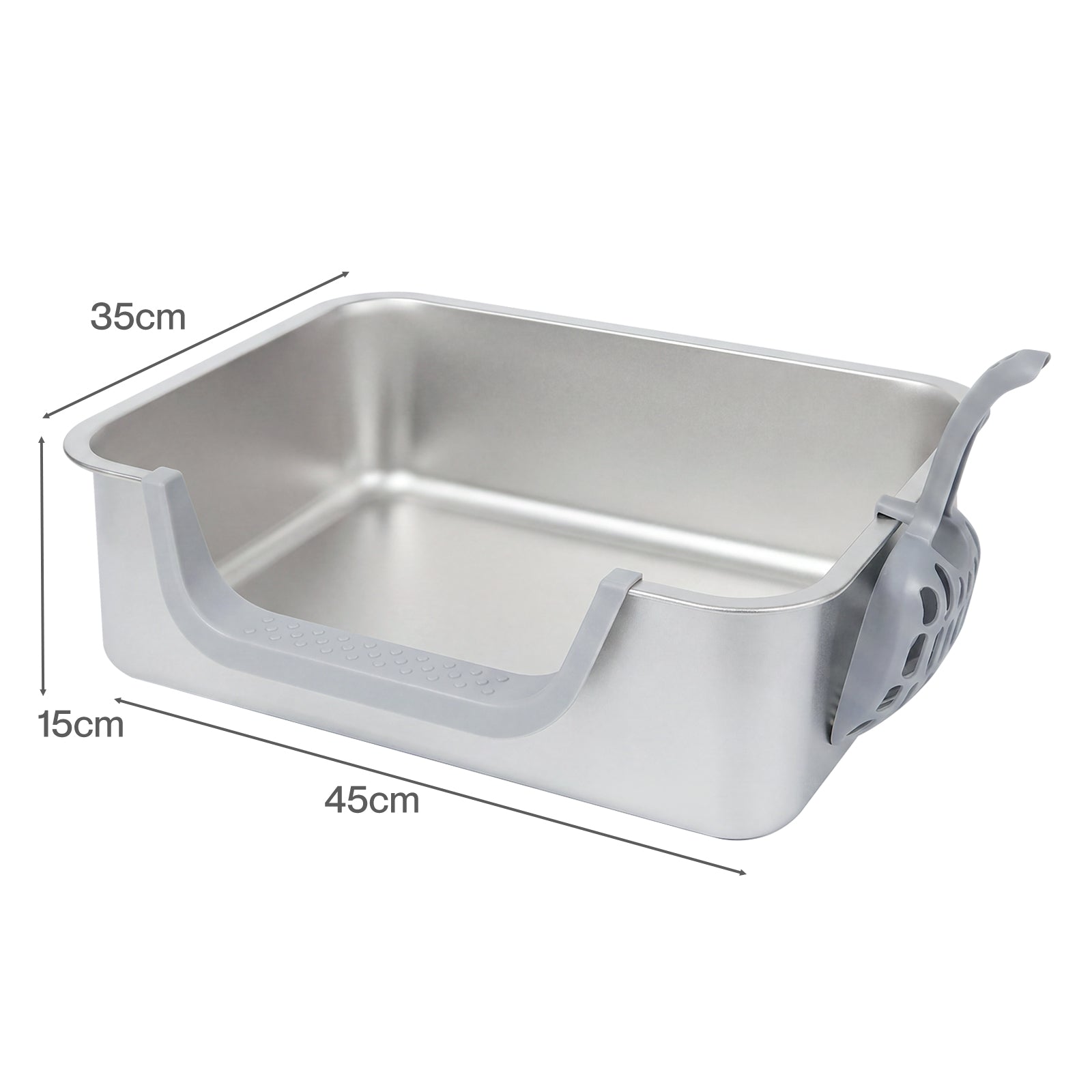 Cat Litter Tray Stainless Steel