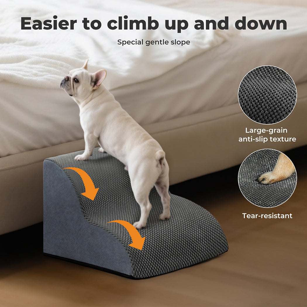 2-Step Pet Stairs Dog Ramp