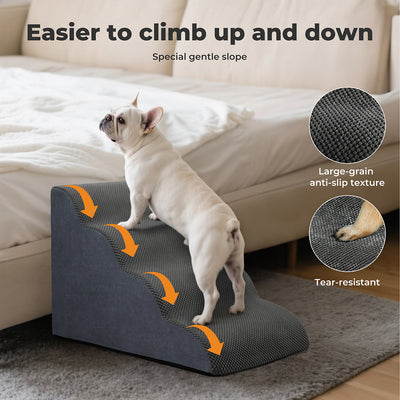 4 Step Pet Stairs Dog Ramp
