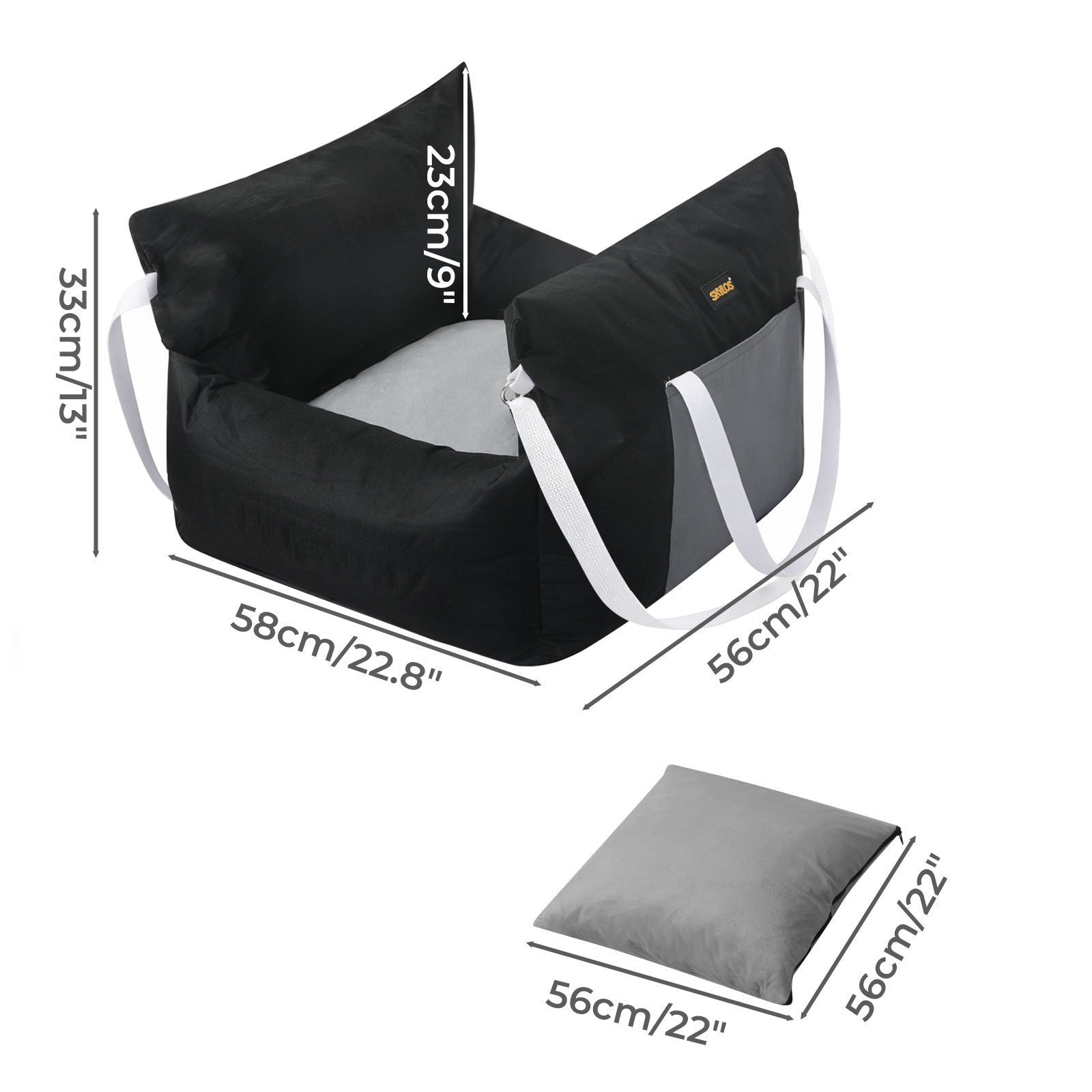 Dog Car Seat Travel Bed