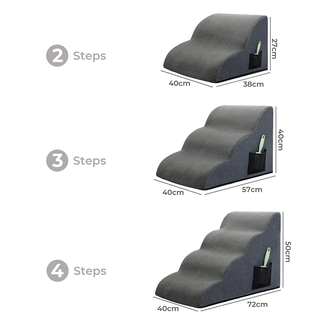 3-Step Pet Stairs Dog Ramp