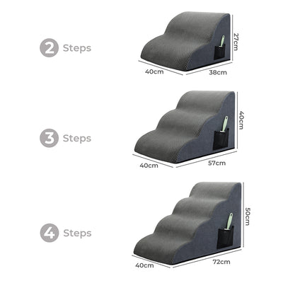3-Step Pet Stairs Dog Ramp