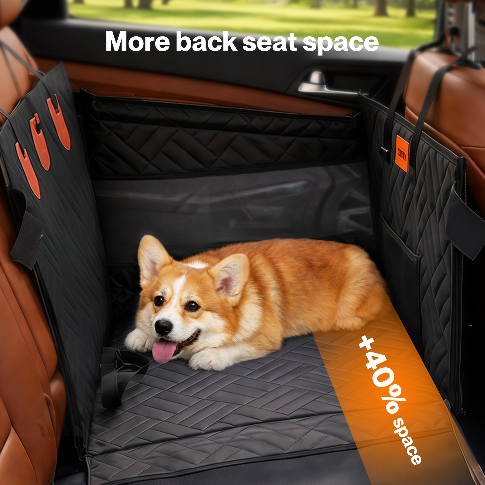 Dog Car Seat Rear Cover