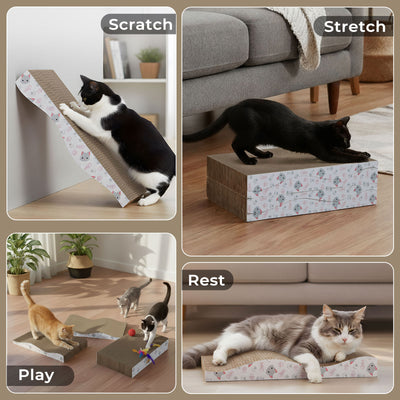 4PCS Cat Scratching Board