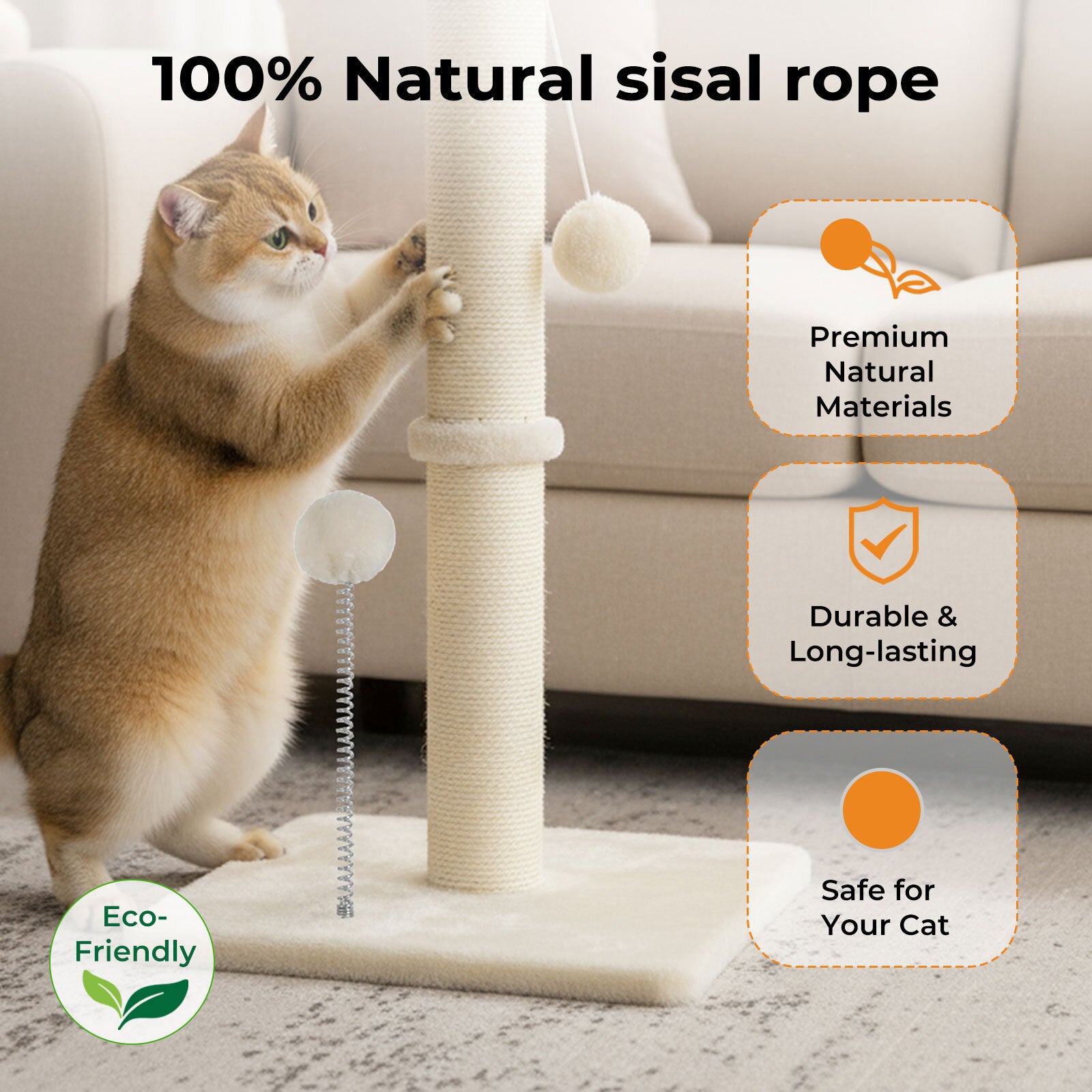 Cat Scratching Post 54cm