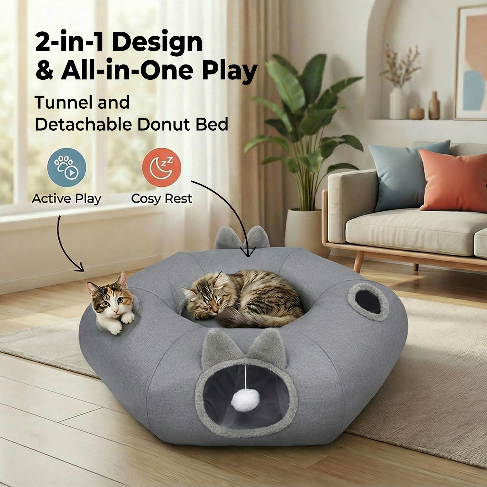 Foldable Cat Tunnel
