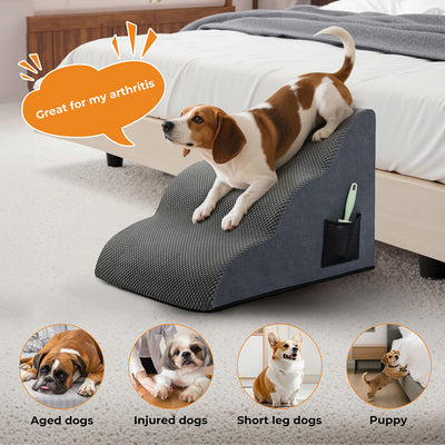3-Step Pet Stairs Dog Ramp