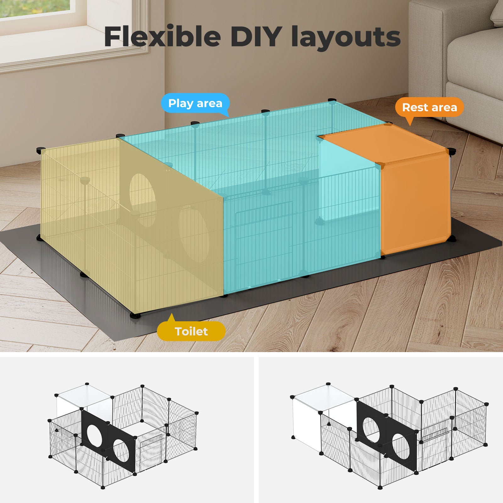 Animal Playpen Puppy Rabbit Fence