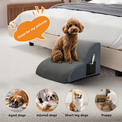 2-Step Pet Stairs Dog Ramp