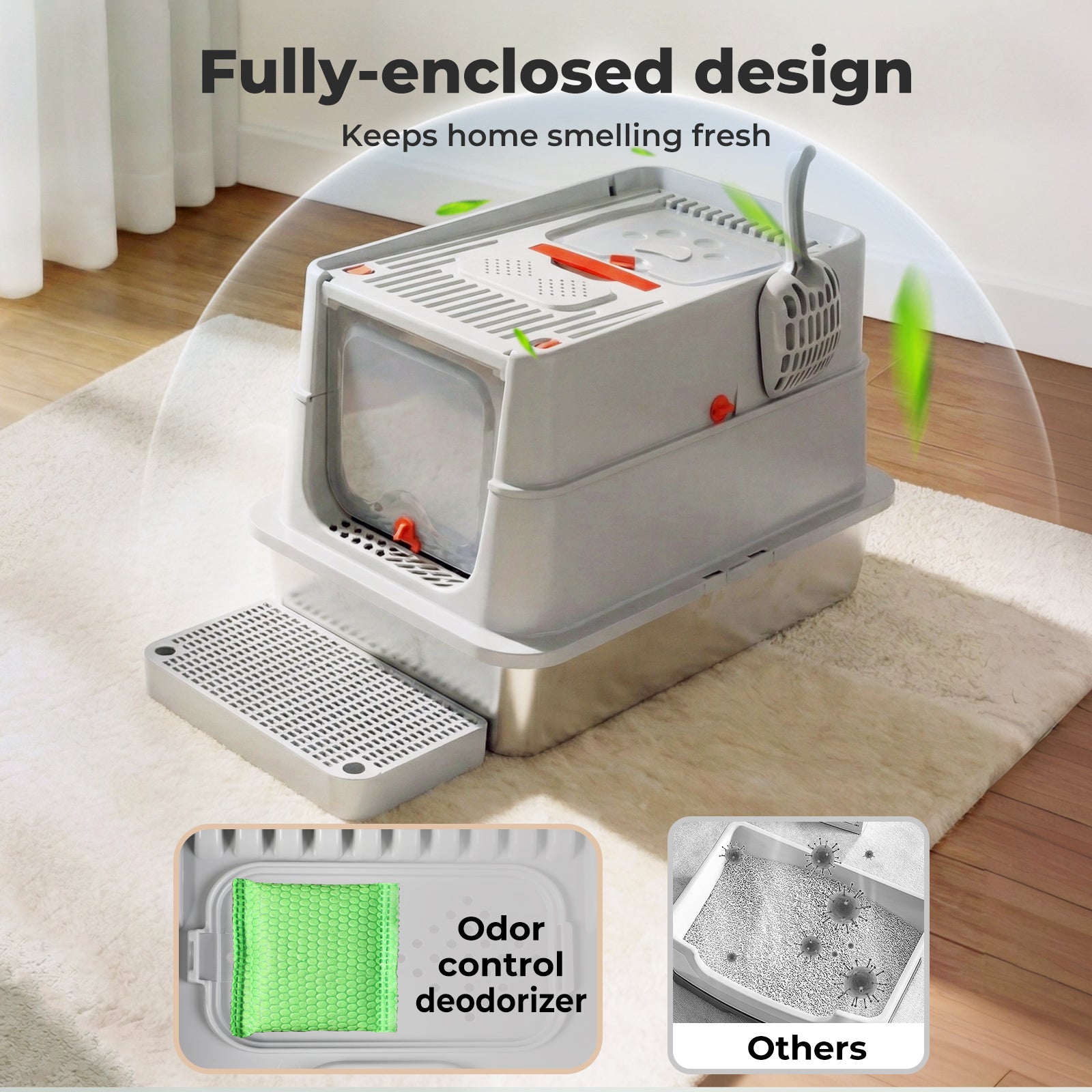 Stainless Steel Cats Litter Box