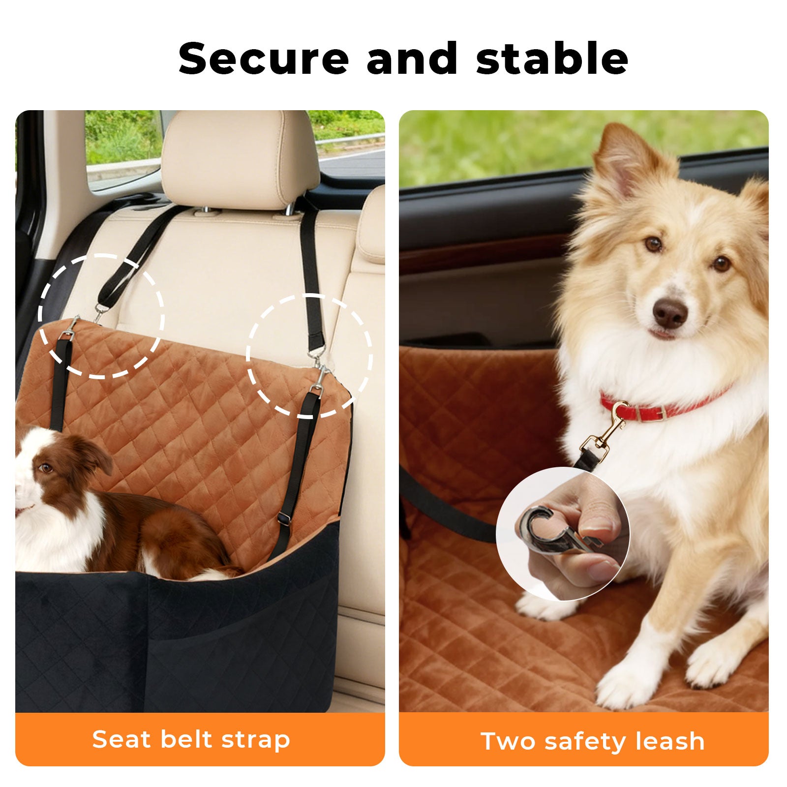 Dog Booster Car Seat Travel Carrier