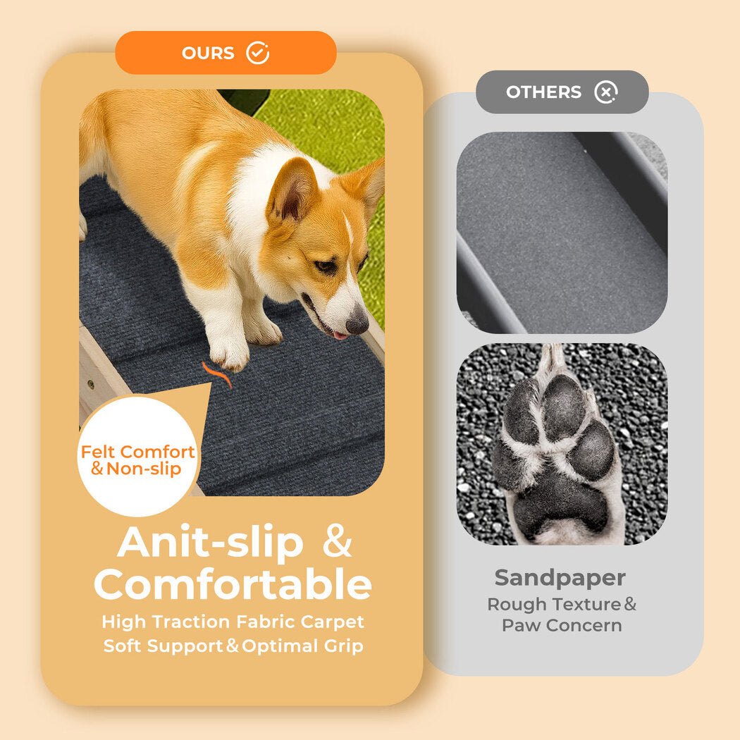 Dog Pet Ramp Foldable Stairs