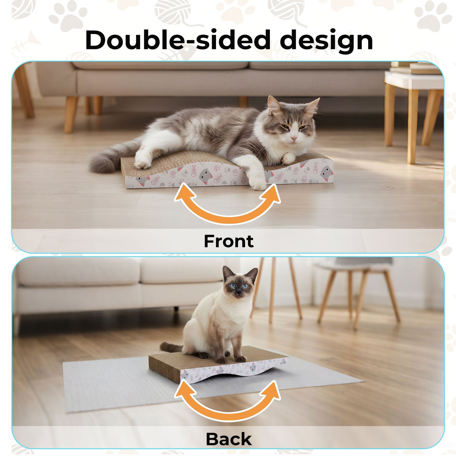 4PCS Cat Scratching Board